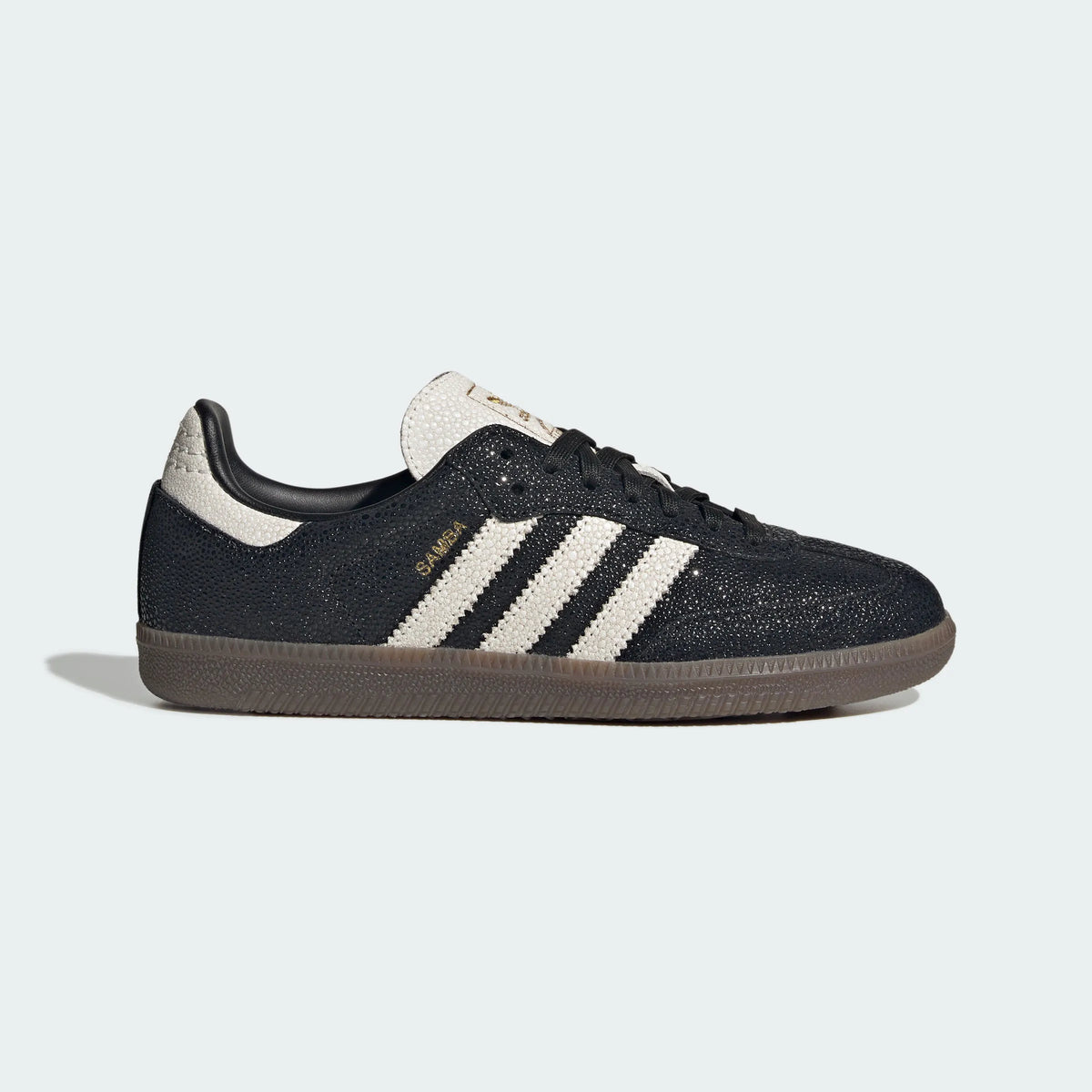 Adidas Originals – Black / Off-White Stingray Texture Casual Sneakers