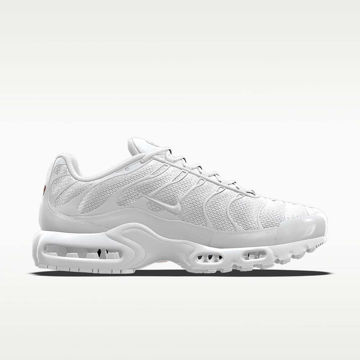 Nike Air Max Plus  —  Triple White