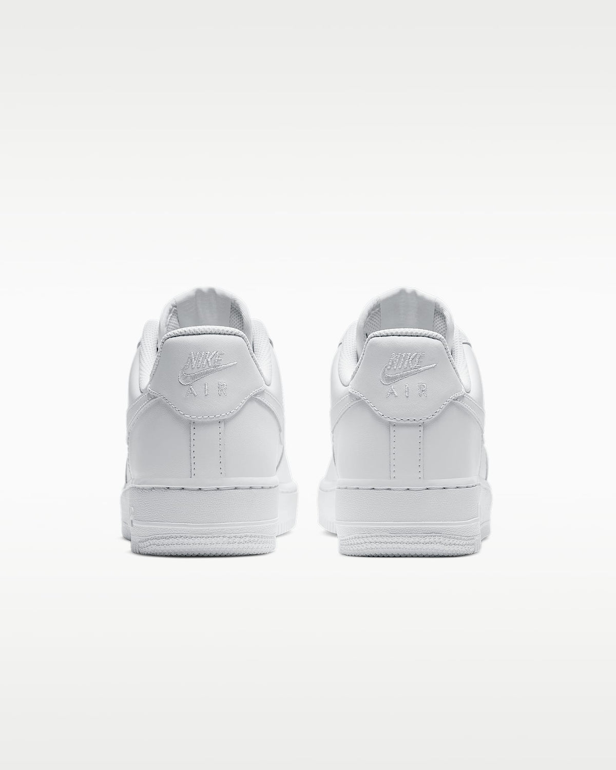 Nike Air Force 1 '07 Triple White Leather Sneakers