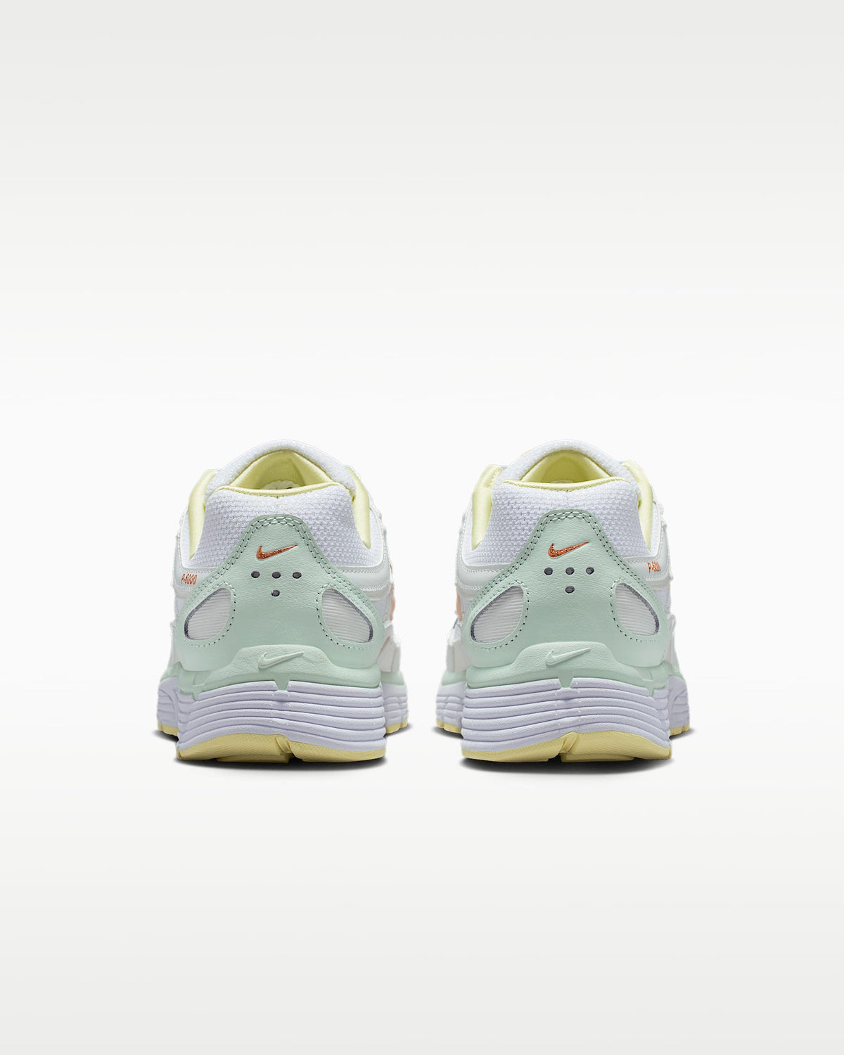 Nike P-6000 – White / Pink / Mint Mesh Athletic Sneakers