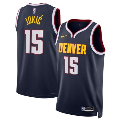 Nike Nikola Jokić #15 Denver Nuggets Icon Edition Swingman Jersey